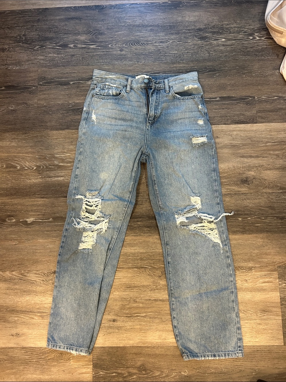 Classic Distressed Light Blue Women’s Jeans